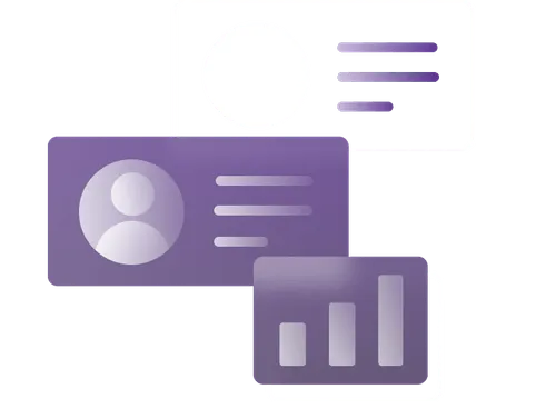 contact card icon with png format