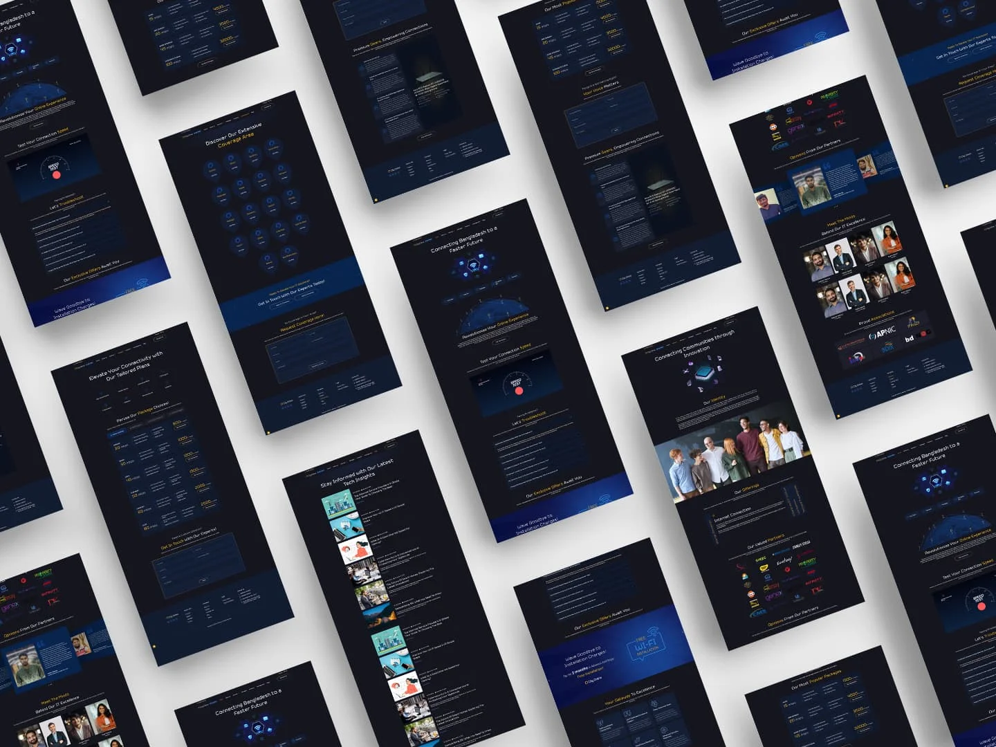 City Online Limited website mockup 